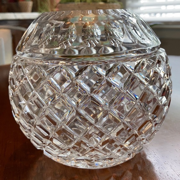 Accents Vintage Crystal Rose Bowl Poshmark